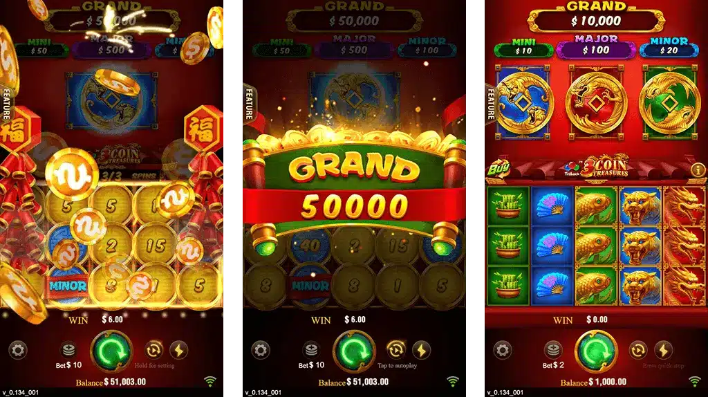 3 Coins King567Casino Bonus